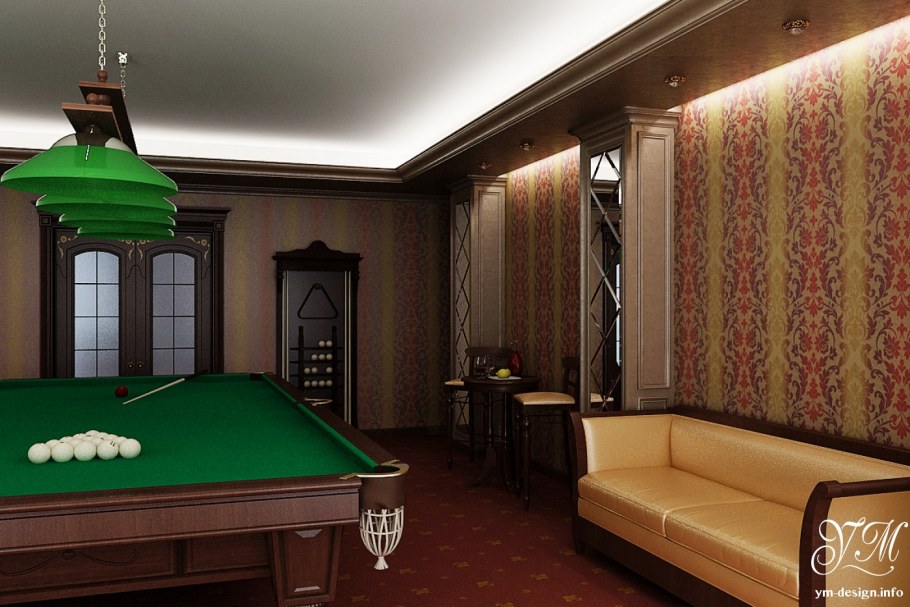 Диван для бильярдной