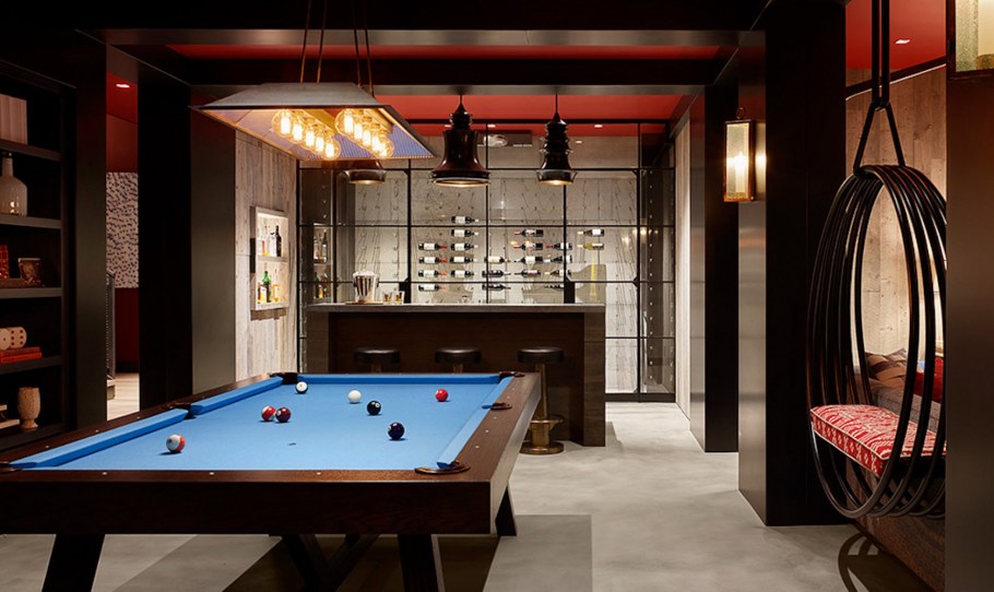 Inside House, Bar, Billiard