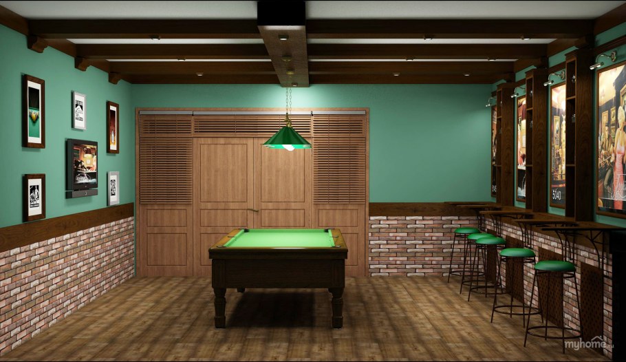 Кафе в бильярдной