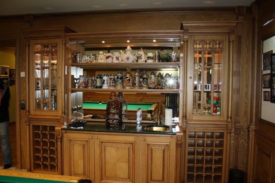Барные стойки для бильярдной комнаты