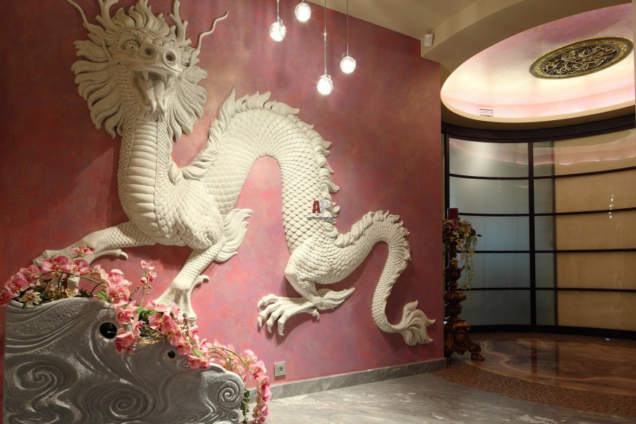 Дракон в интерьере