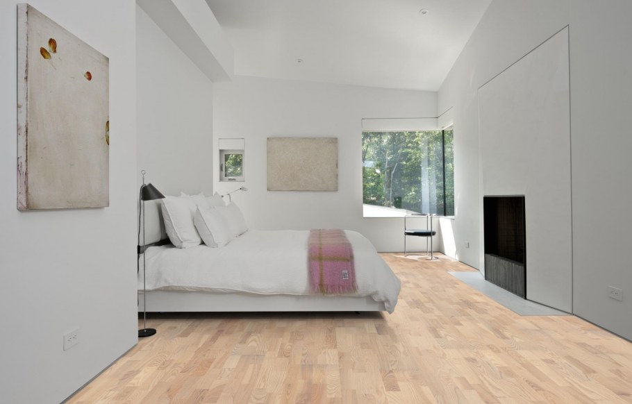 Красивый светлый ламинат в интерьере