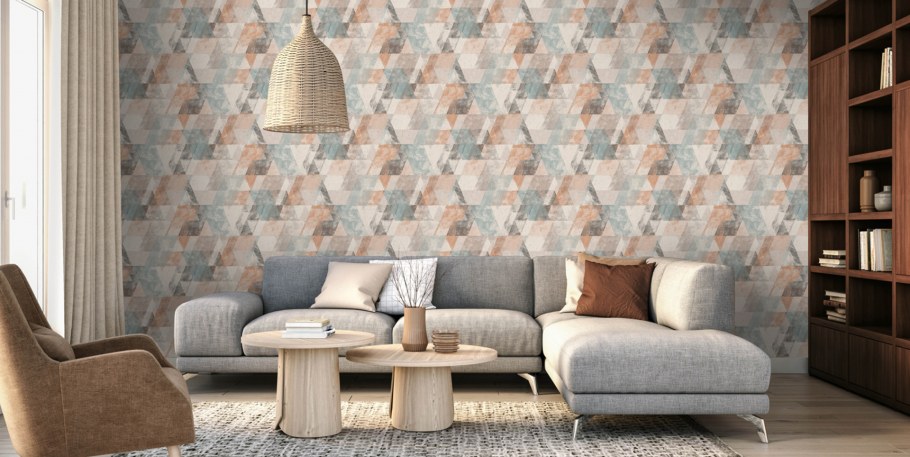 Обои Вернисаж океан в интерьере