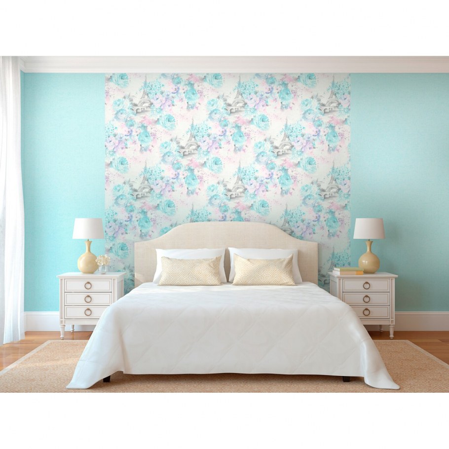 Обои Vernissage голубой 168068-07