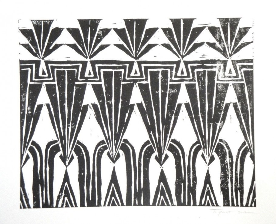 Витраж Модерн орнамент