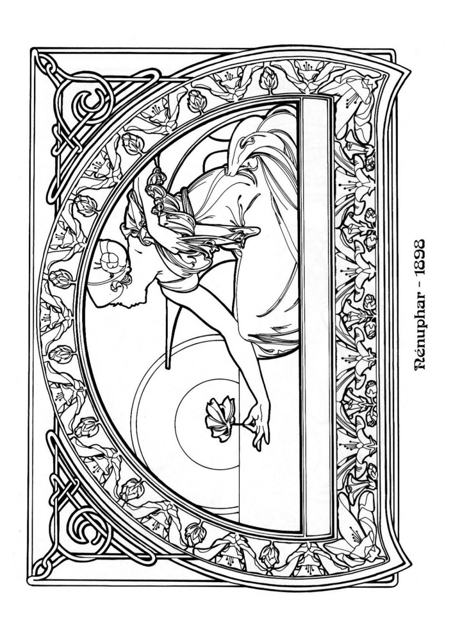 Узор арт деко Гэтсби