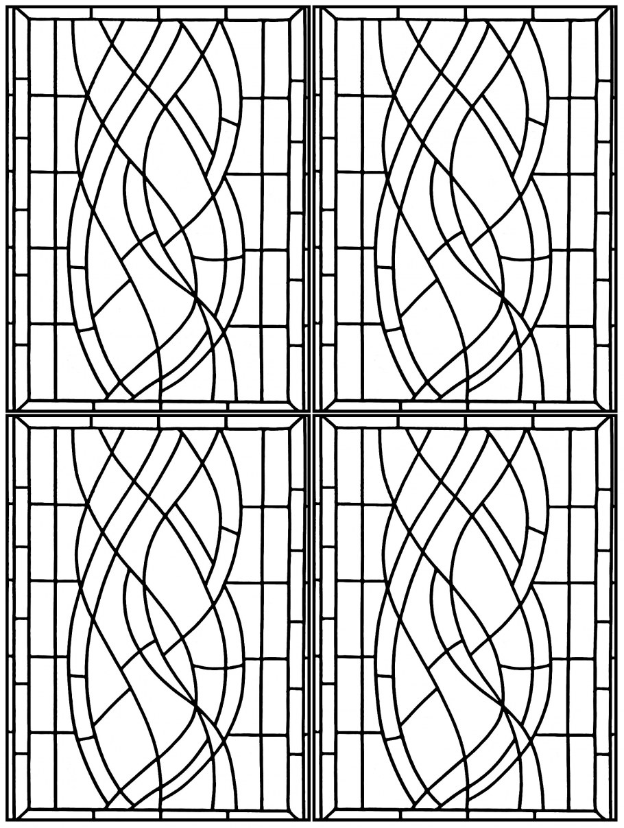 Модерн узоры