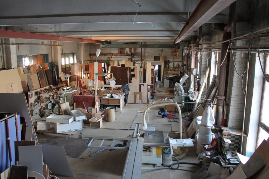 Фабрика интерьер