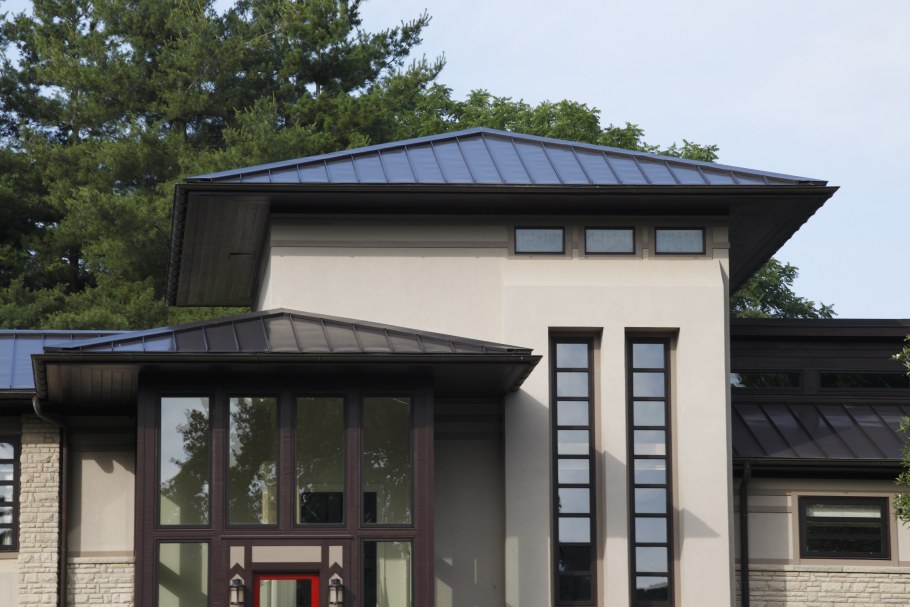 Баня 5 на 6 в стиле Райта