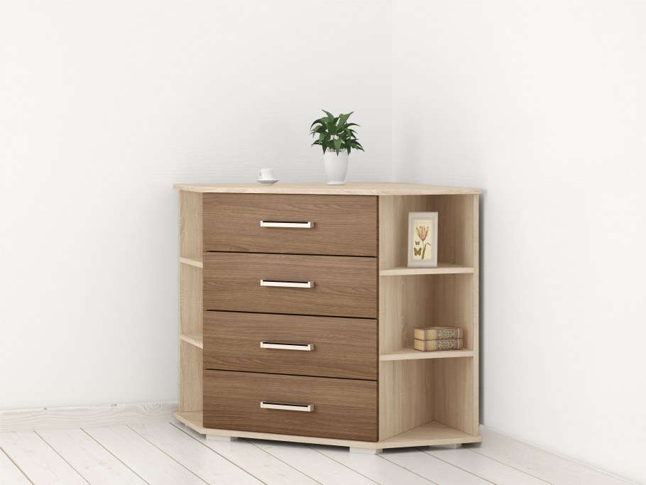 Угловая тумбочка