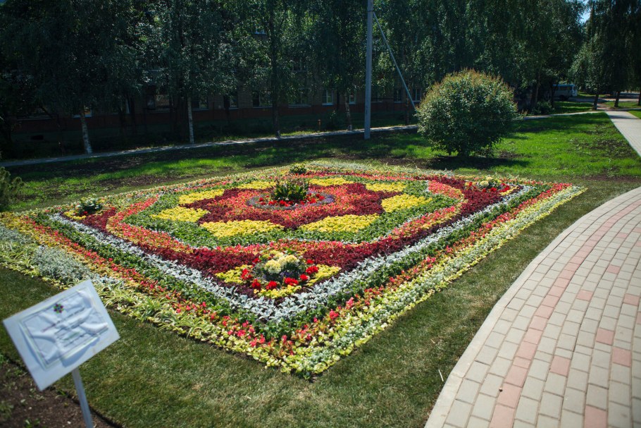 Клумба Delta Park