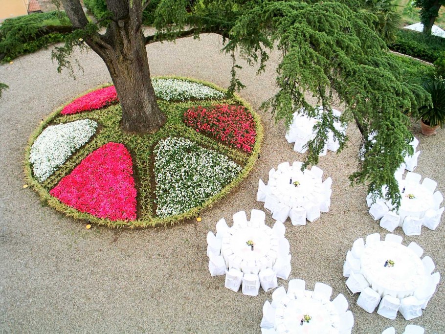 Орнаментальный цветник