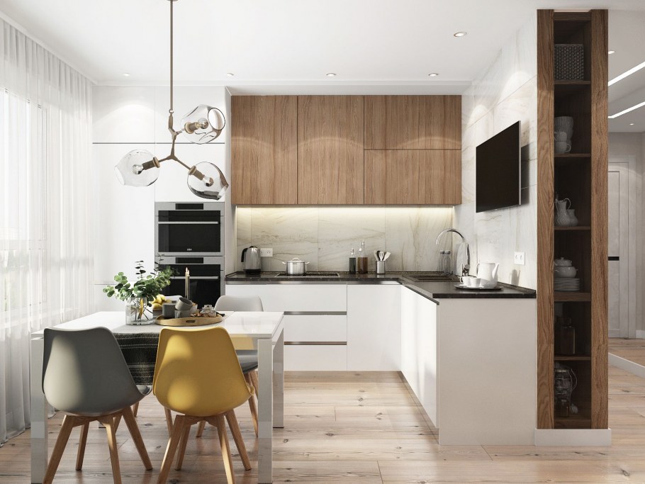 Кухня в стиле Скандинавский Минимализм