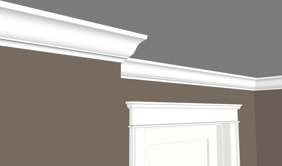 Обрамление окна внутри