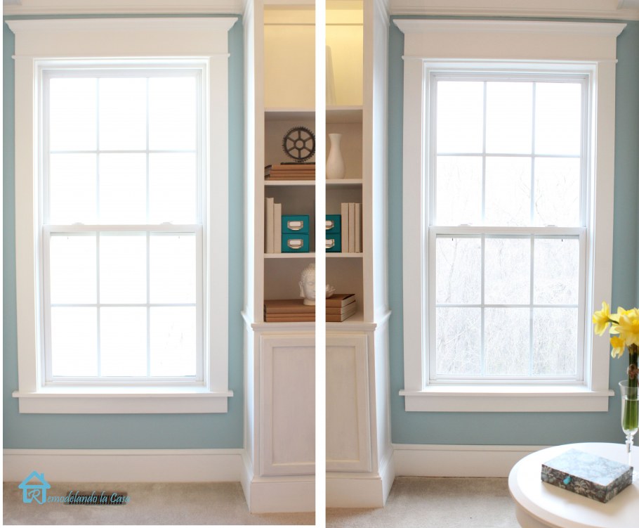 Арочный молдинг дизайн окно