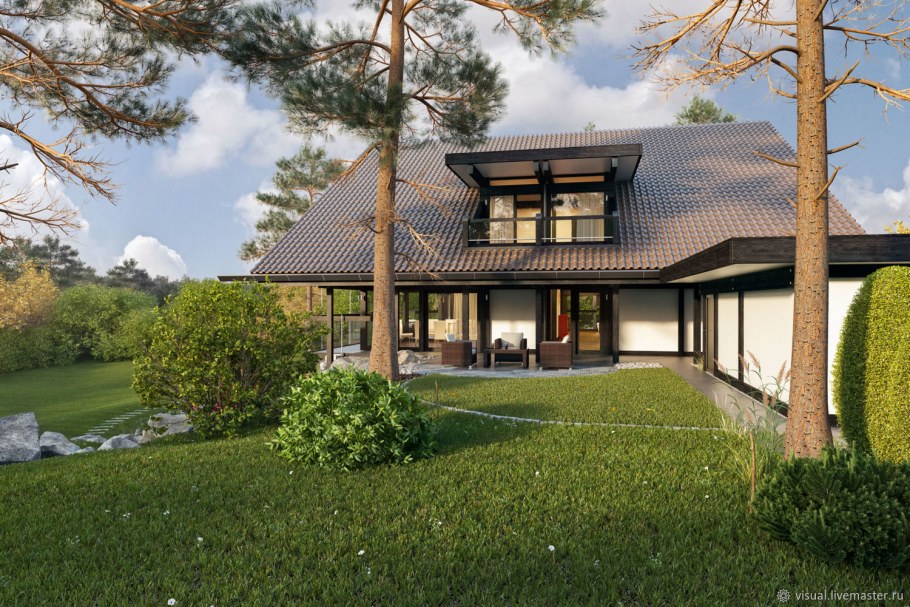 Визуализация экстерьера