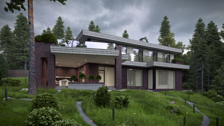 Архитектурная визуализация 3ds Max