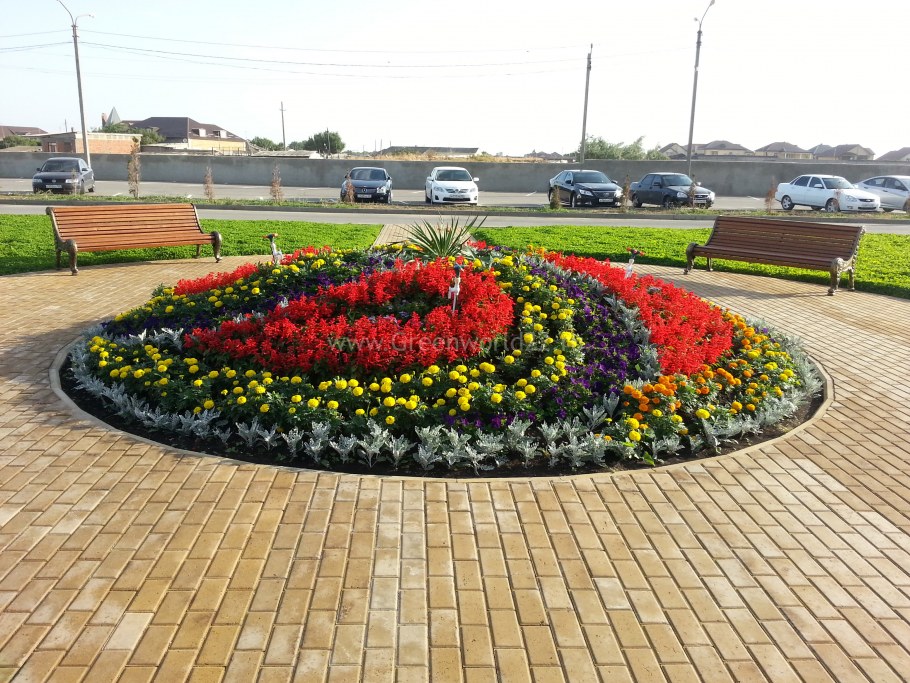 Клумбы для городского озеленения