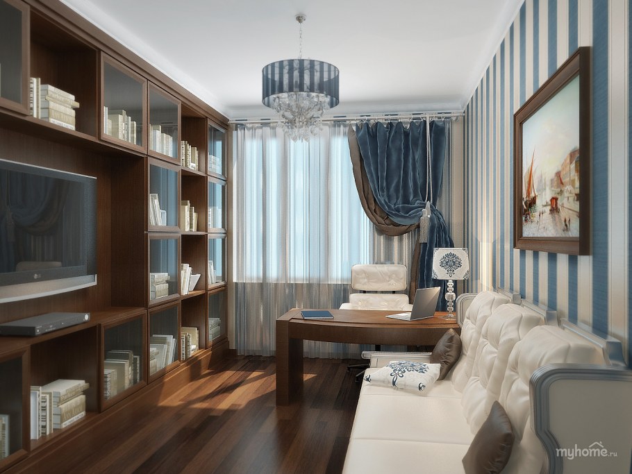 Кабинет Гостевая комната