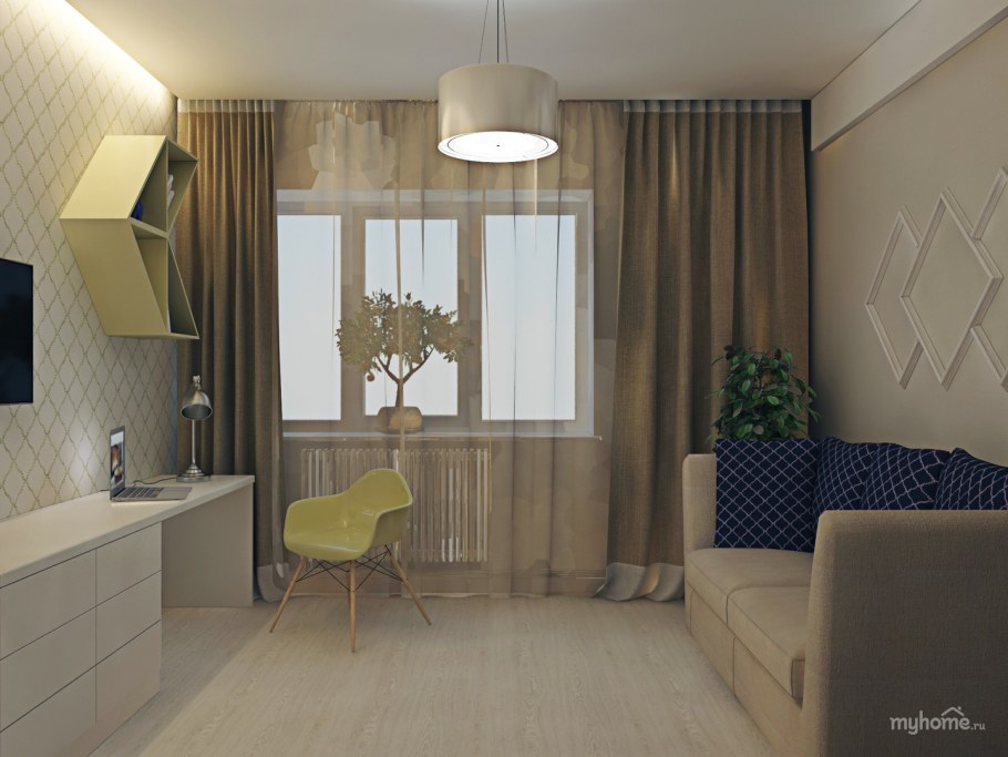 Кабинет Гостевая комната