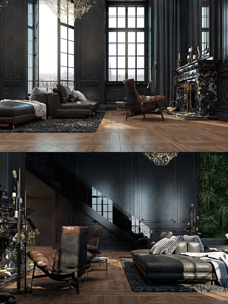 Готика в современном интерьере