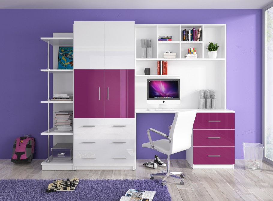 Стенка для подростка девочки