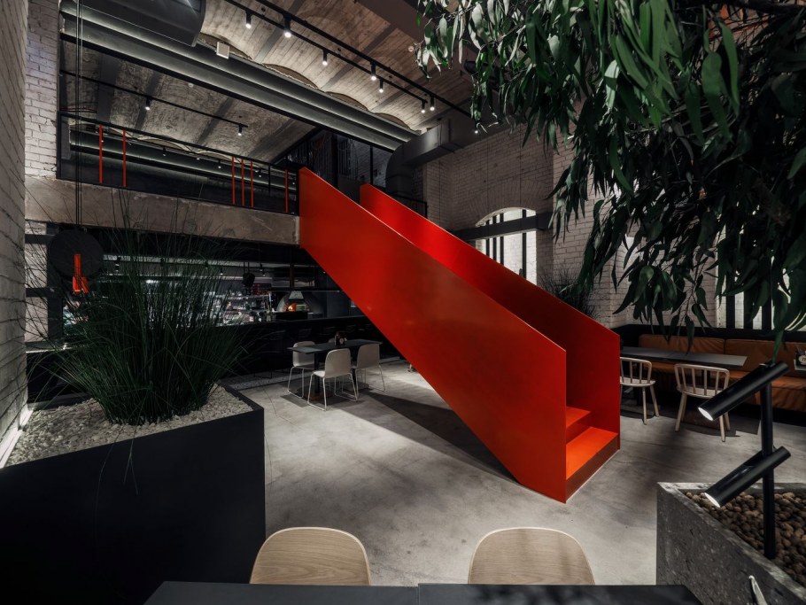 Архитектурный Минимализм ресторан