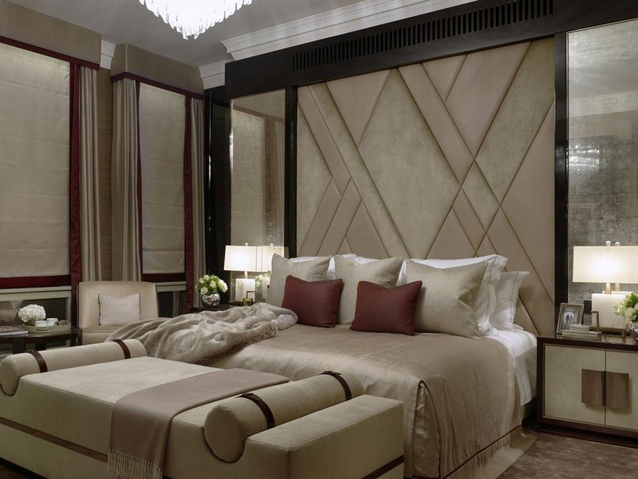 Спальня в стиле арт деко