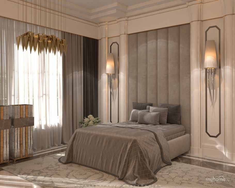 Спальня nuovo Art deco