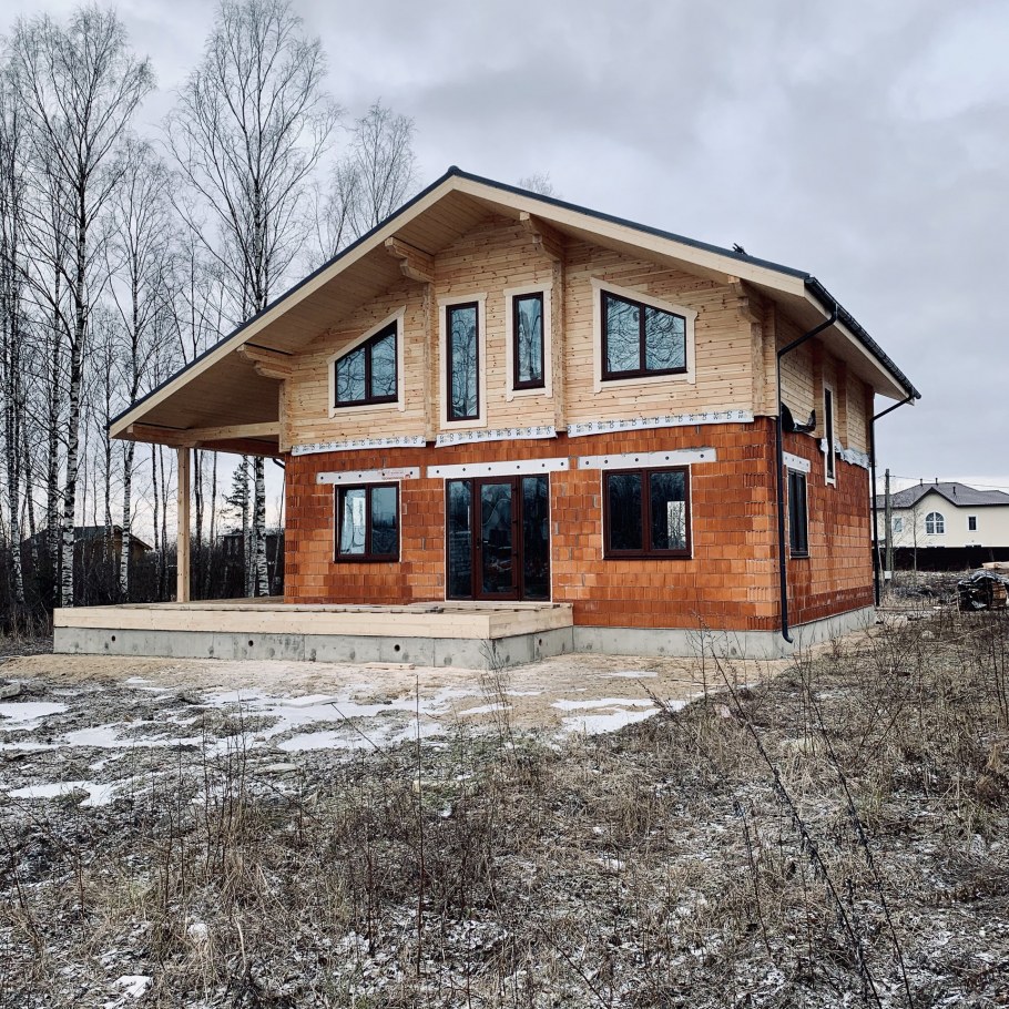 Дом из клееного бруса good Wood