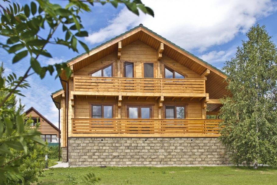 Дом из клееного бруса good Wood