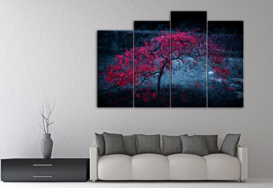 TOPPOSTERS V-070 модульный холст орхидеи 125х80