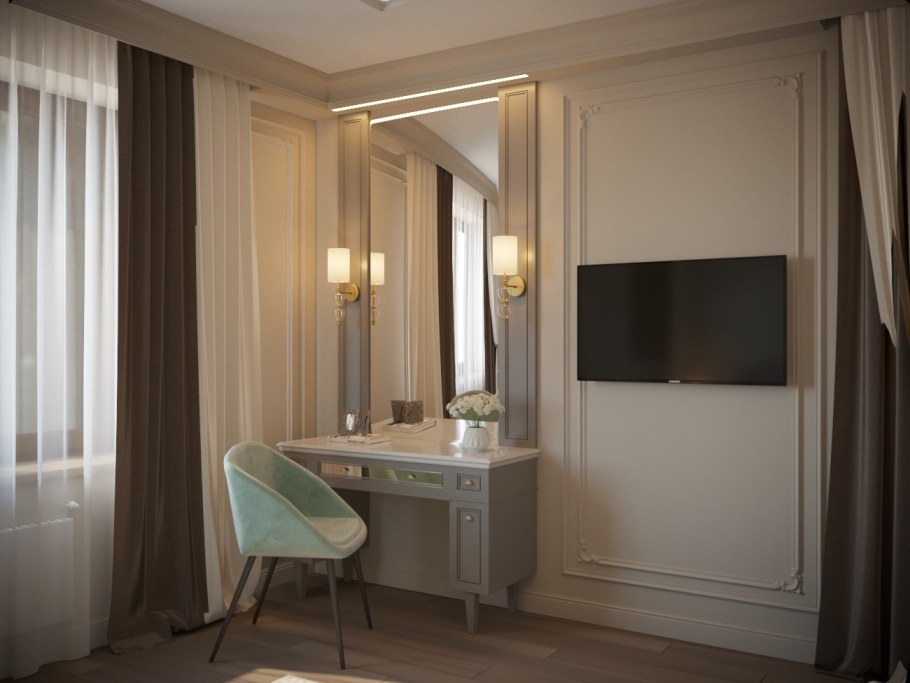 Будуарные столики для спальни Неоклассика