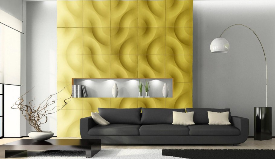 Гипсовые 3д панели Оливия