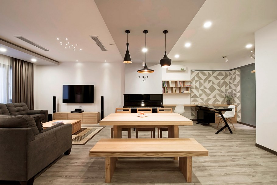 Рассеянное освещение в интерьере