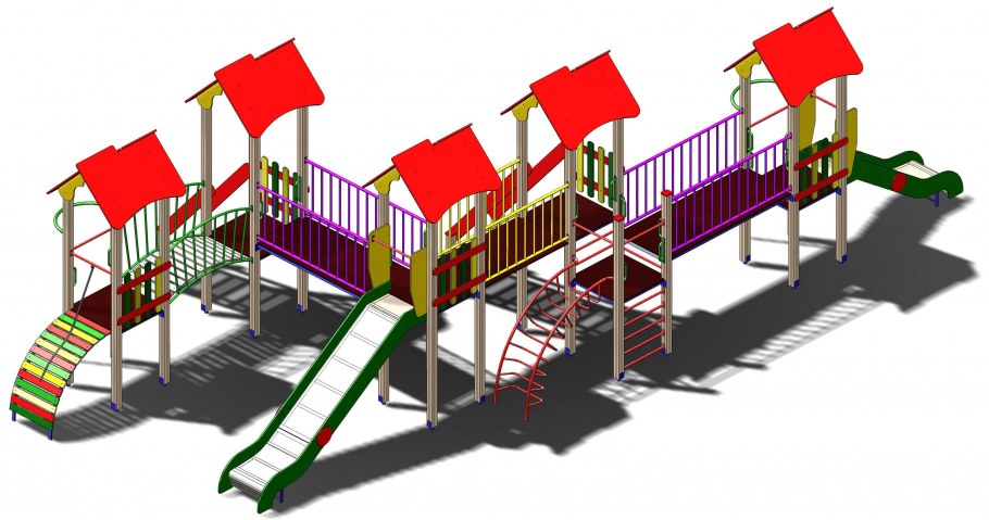 Sl1302 детский игровой комплекс