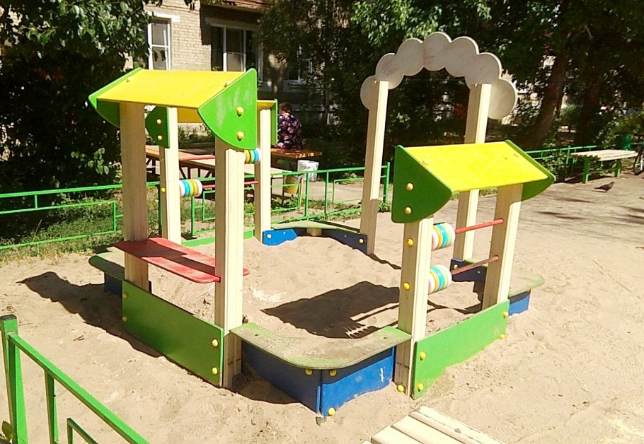 Открытие детской площадки в селе Гордеевка