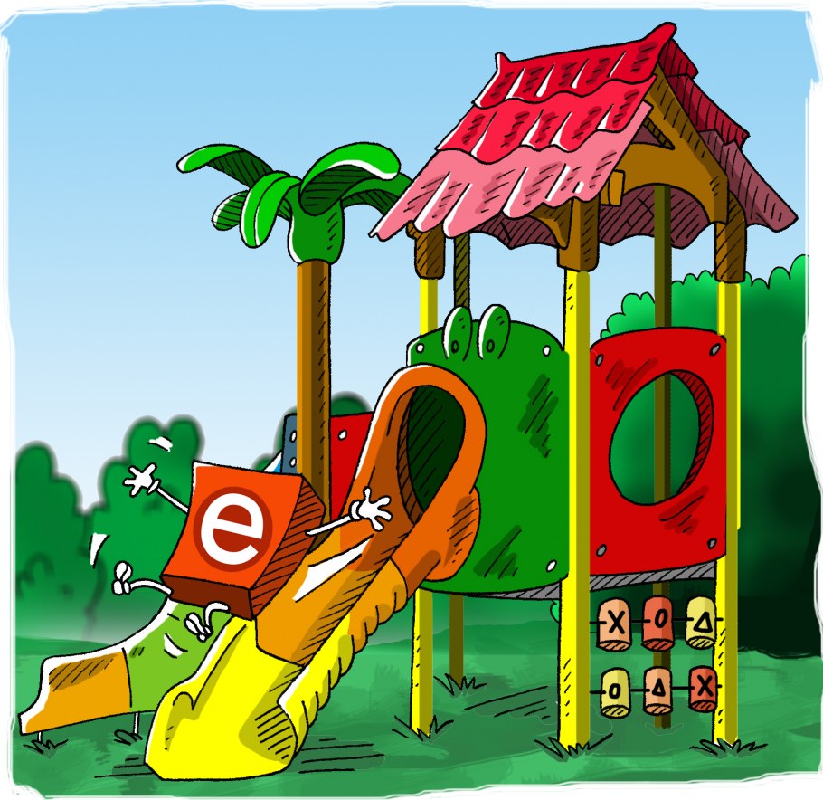 Детская игровая площадка реклама