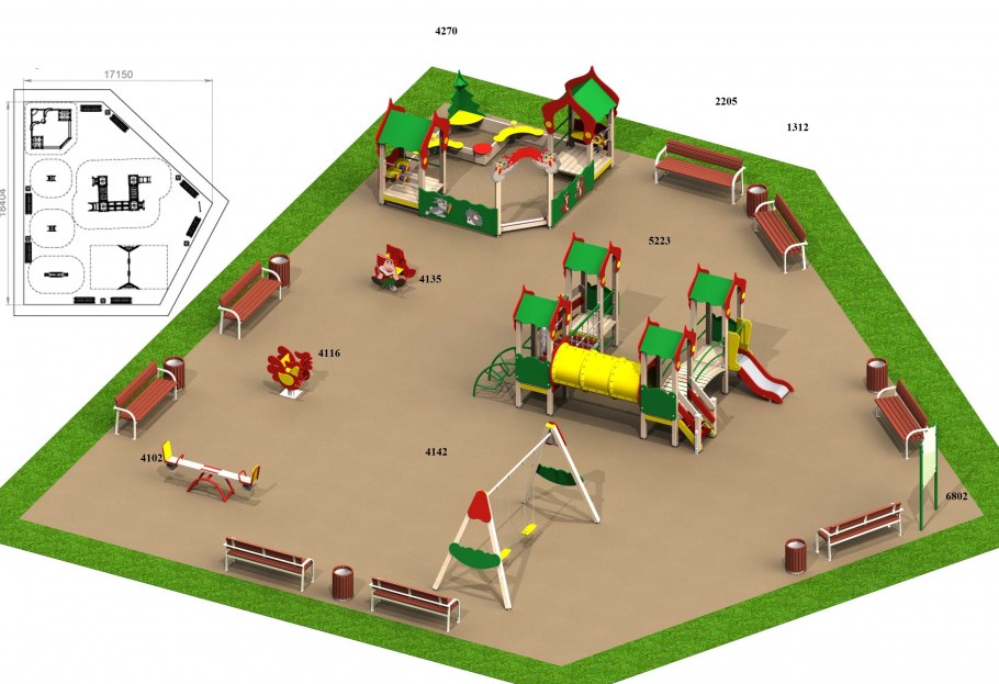 Проект детской площадки