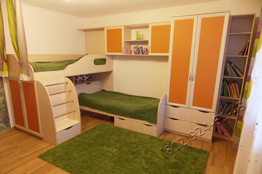 Детский спальный гарнитур для двоих