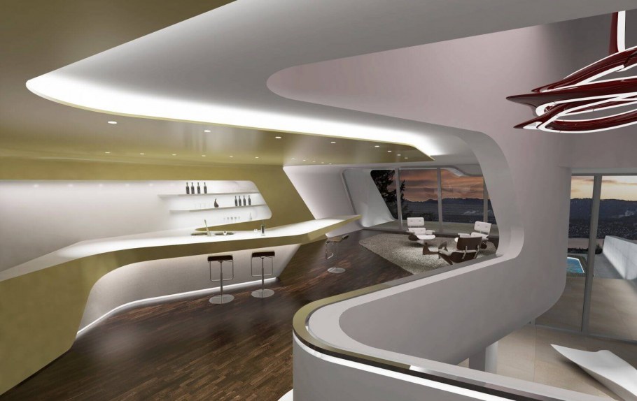 Интерьеры Захи Хадид