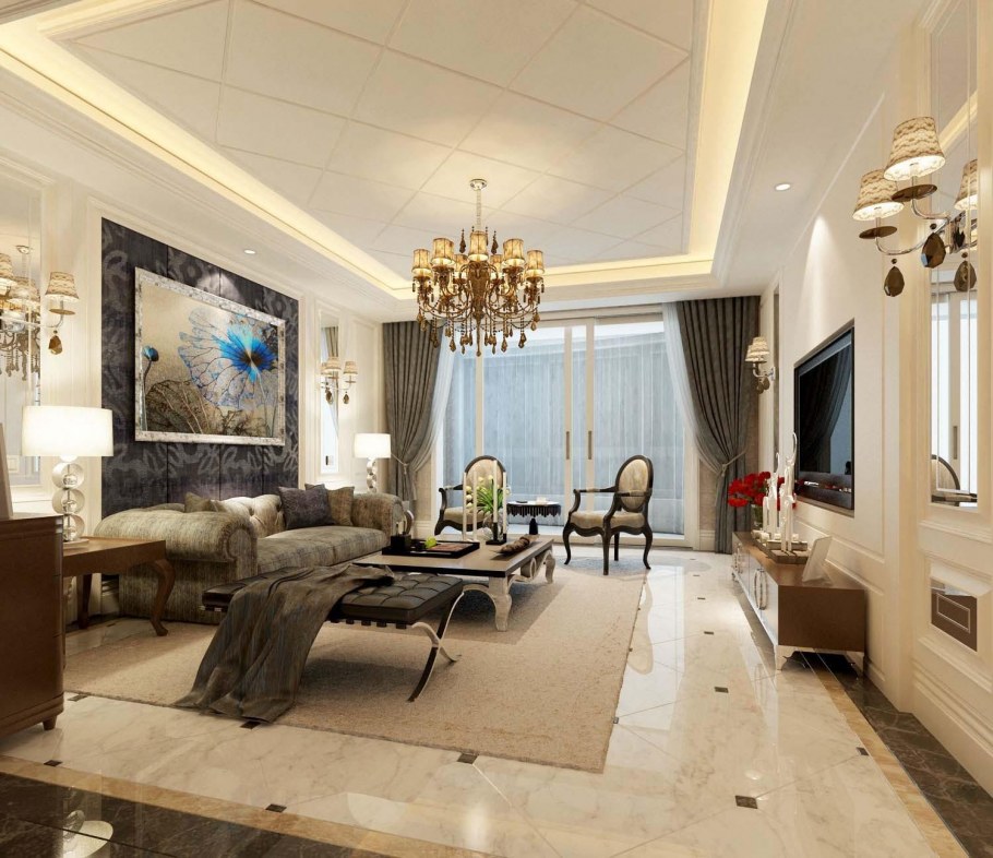 Дизайнерский коллаж интерьера