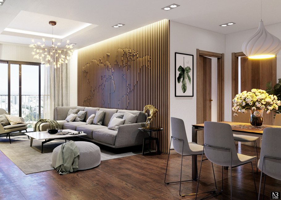 Гостиная в романтичном стиле