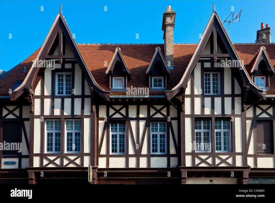 Стиль здания фахверк Германия