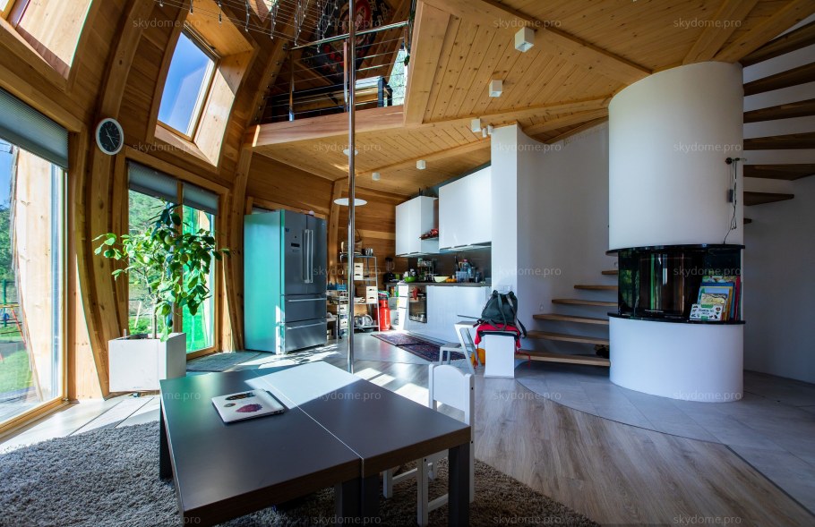 Купольный дом Скайдом