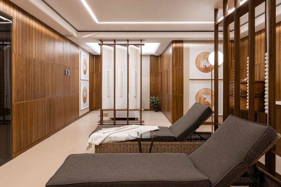 Черновой рендер интерьера