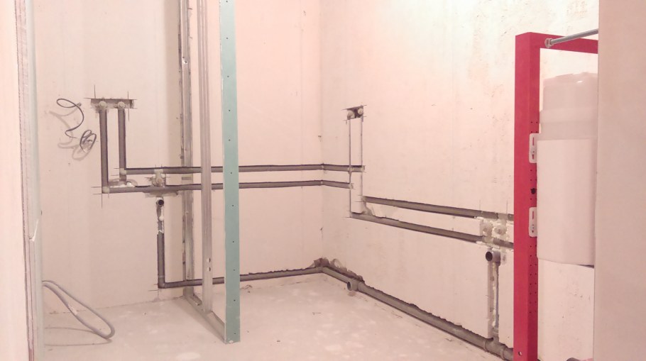 Сантехника проводка труб