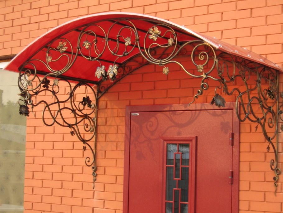 Темир дарвоза навес