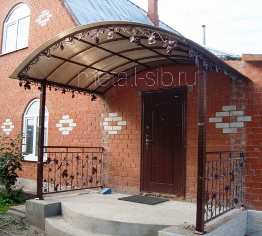 Навес Виноградная лоза ковка