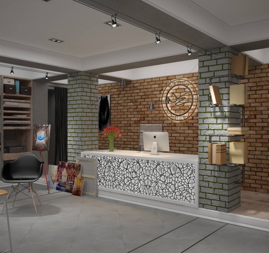 Интерьер архитектурного бюро